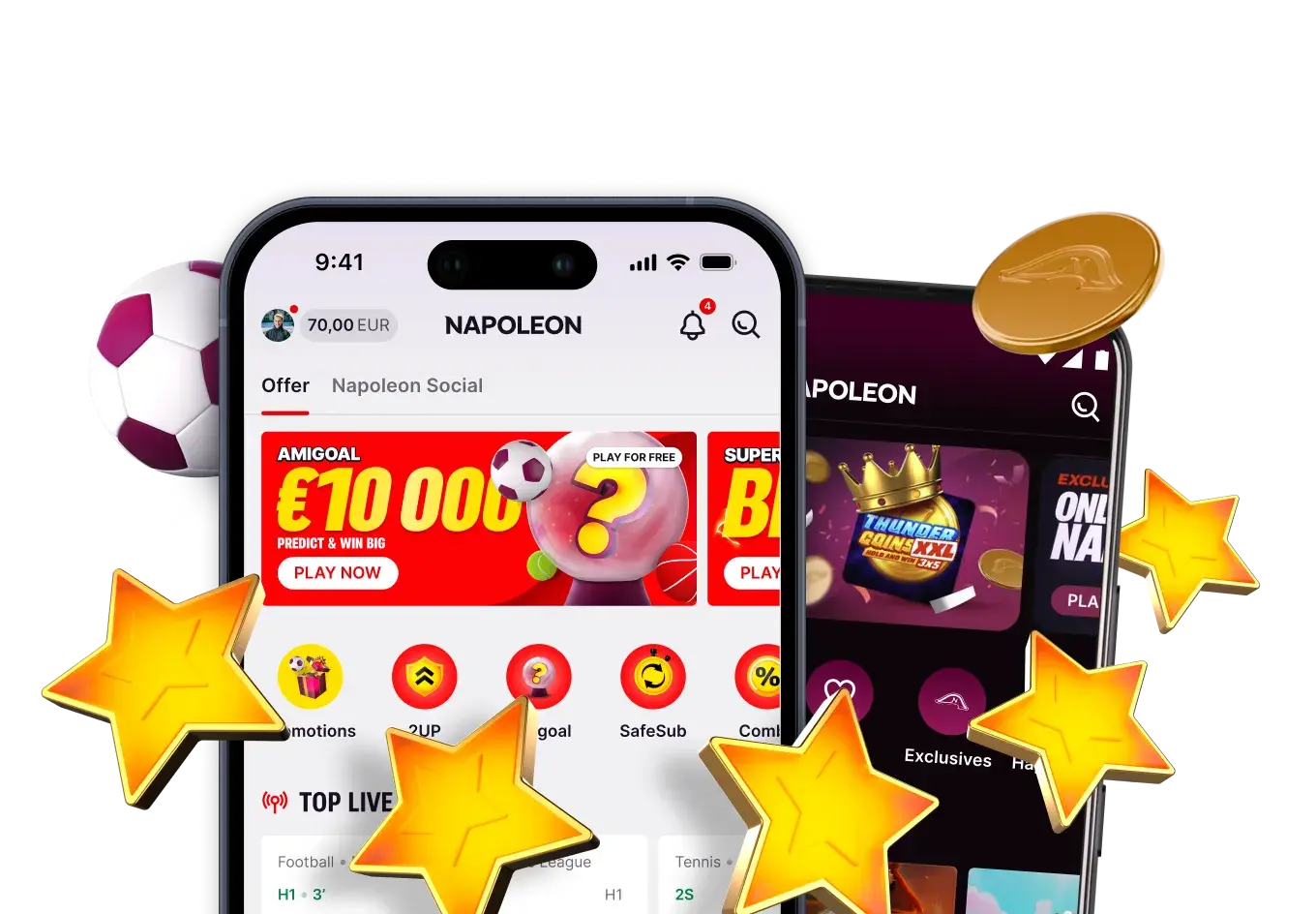 toonaangevend Napoleon Casino aanmeldaanbieding in Belgium