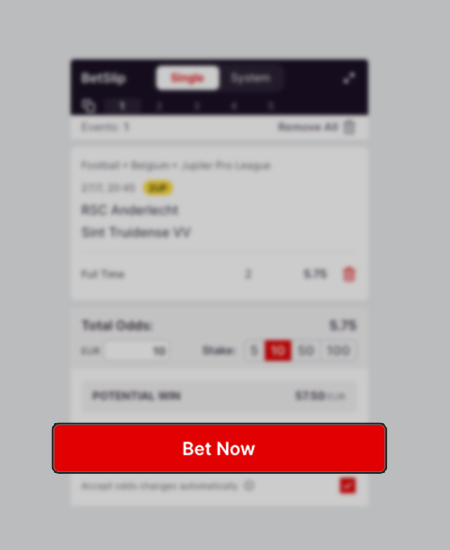 Confirm the Bet